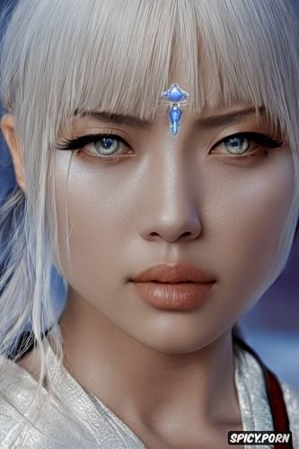 ultra detailed, ultra realistic, 8k shot on canon dslr, ty lee avatar the last airbender beautiful face