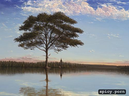 quiet, as if it were a huge, oil painting1 5 levitan style painting1 5 natural oil brush horizontal image 2048 x 1536 pixels
