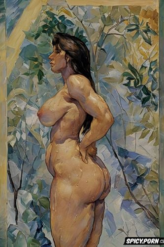 topless, expressionism, cézanne, jungle, gina gershon, fauvism