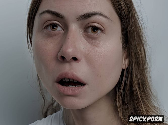 russian female, brown eyes, diminutive titts, brutally fucked in horror alien laboratory