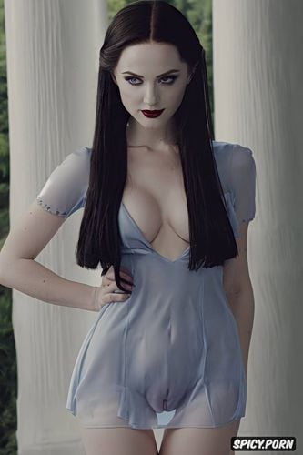 tits, masterpiece, pale skinned, bows, wednesday addams, pale teen