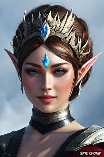 ultra detailed, 8k shot on canon dslr, masterpiece, elf princess dragon age beautiful face