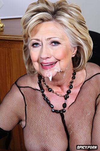 perfect porn, hillaryclinton, looking into camera, random normal petite granny