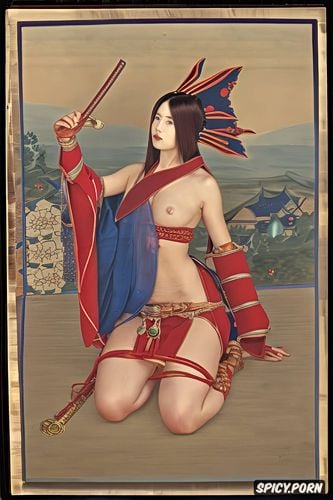 innocent face, van dyck, thick thai woman, hairy vagina, samurai