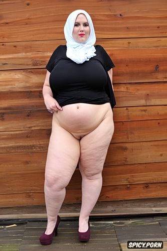 head s hijab, big boobs, clear pussy, thick legs, white bbw