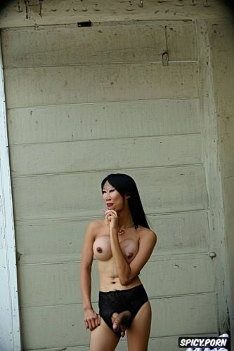pretty asian milf face, symmetric face, naked asian shemale
