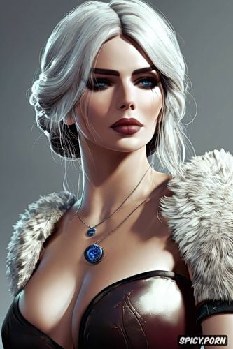 ultra detailed, ultra realistic, k shot on canon dslr, ciri the witcher tight outfit beautiful face full lips milf full body shot