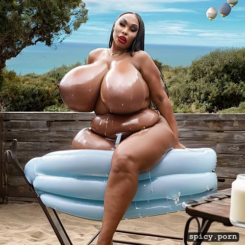 movie style moden photo ultra realistic beautiful thick addams erotically sat on a chair having an orgasm gigantic natural tits big erect puffy nipples lactating milk inflated swollen voluptuous huge enormous breasts the size of beach balls 8k high resolution