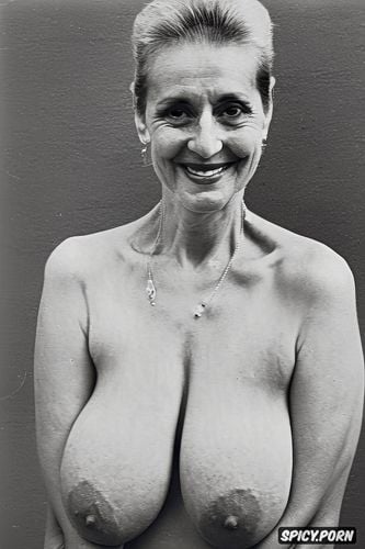 indian granny, good anatomy, smiling, masterpiece, massive breasts
