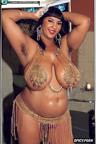 front view, gigantic natural boobs, very beautiful bellydancer