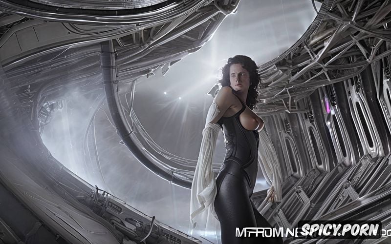 photographic style, ultra detailed, sci fi, boobs smaller than c cups