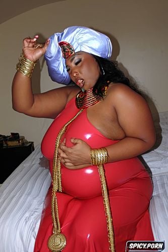 moorish esoteric hermetic masonic elements fully clothed plump chubby curvy obese fat body massive huge sagging breasts hanging implants expansion fully clothed