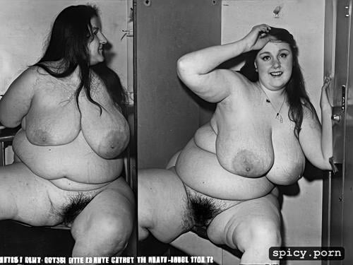photo realistic, big areolas, long hair, fat, massive breasts