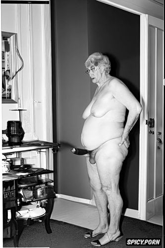 fast lens leica, grandpa has flaccid dick, saggy and empty giant tits to half belly