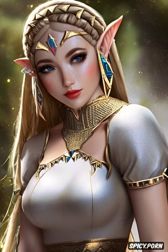 ultra detailed, ultra realistic, princess zelda legend of zelda tight outfit portrait beautiful face masterpiece