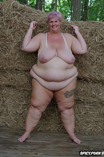 perfect full body, humongous natural tits, pink hair, really big hips
