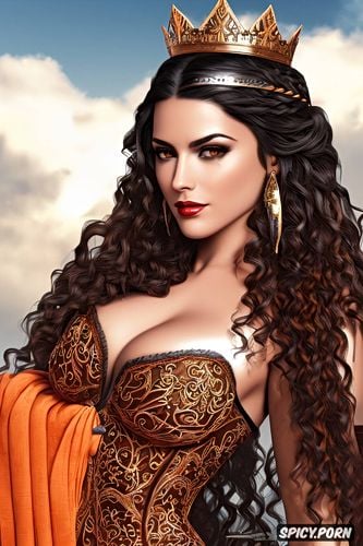 masterpiece, sultry smirk, ultra realistic, diadem, arianne martell