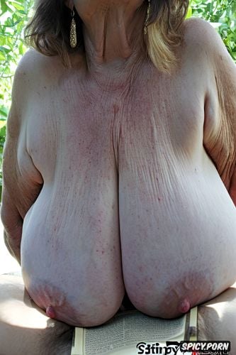 huge natural swallen tits, thick granny in her seventies, biggest natural boobs