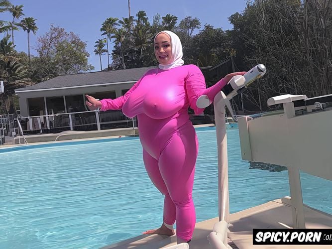 accurate, higher quality, tight spandex suit, huge fat egyptian white milf