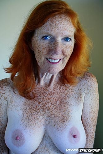 ginger, fat, white woman, huge hairy bush, close up, hairy, freckles