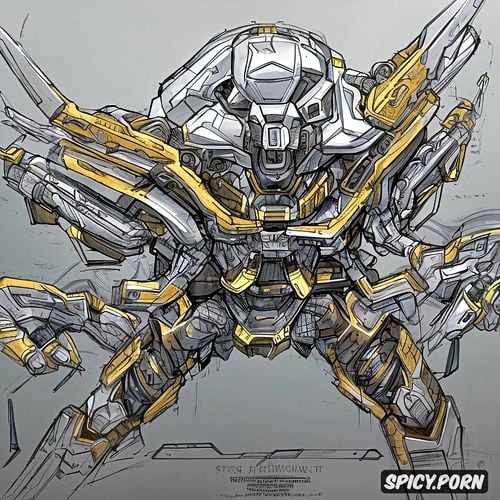 color, hy ac ok rqr, engineered, sketch, cybertronian, full shot