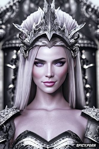 ultra detailed face shot, confident smirk, ultra realistic, tiara