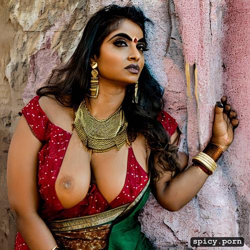 candid professional photography of an indian bihari women in saree
