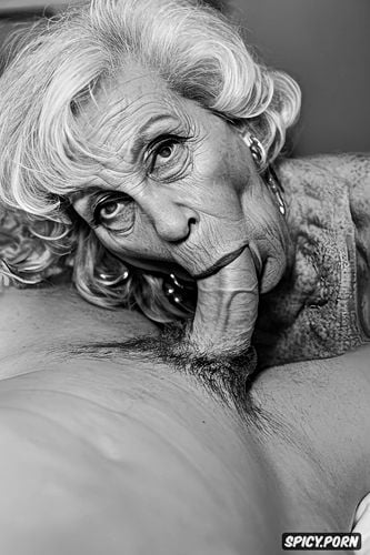 sucking huge penis, color photography, nude, 70 years old, blowjob
