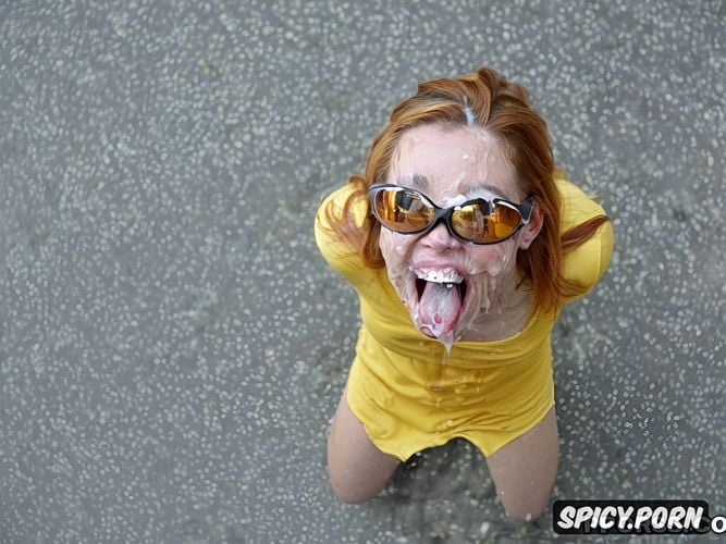 drooling and gagging, blevel german tween attacked in the street