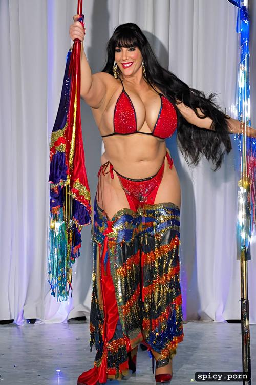 giant natural boobs, 39 yo beautiful thick american bellydancer