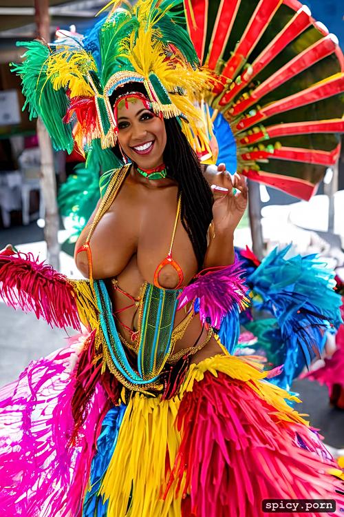 huge natural boobs, 49 yo, giant hanging tits, beautiful performing carnival dancer
