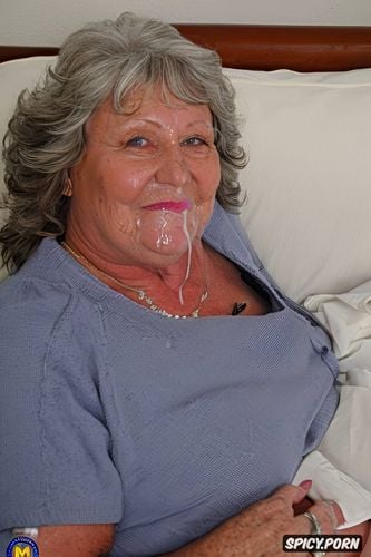 vivid colors, old senior grandmother, pov, erotic, in the hospice room