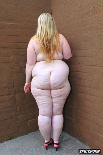 ssbbw, detailed cute face, realistic skin, realistic anatomy