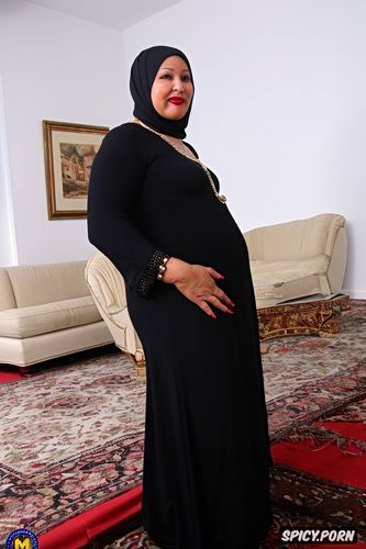 cum in mouth, hijab bbw tunisia age 60, bedroom, necklace