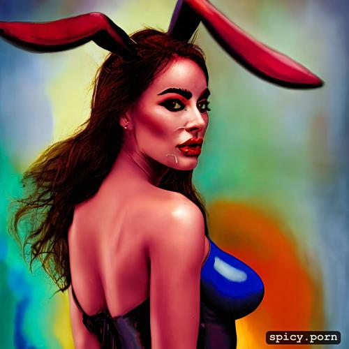 bunny woman, sexy, ass, big boobs