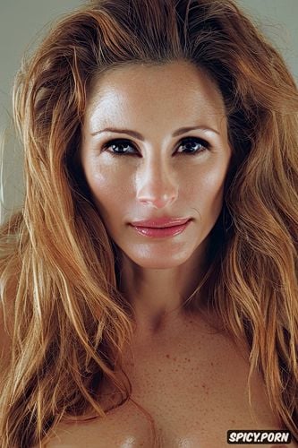 stunning beauty, julia roberts, detailed hair, hairy pussy, so incredibly realistic