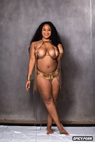 curvy, color photo, gigantic hanging boobs, massive breasts