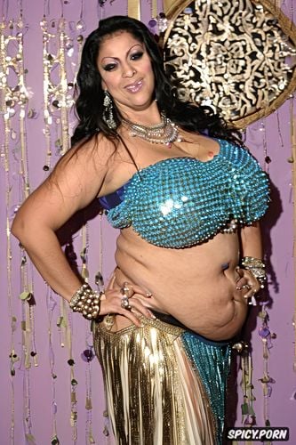 busty1 35, wide1 95 hips, huge1 25 natural tits, belly dance studio