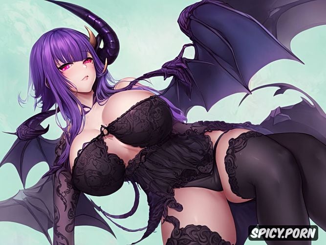 perfect tiny female succubus, nice natural boobs, realistic
