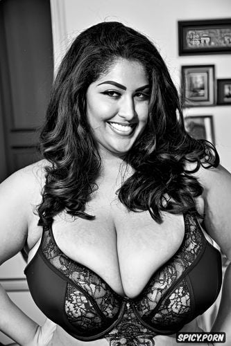 hyper realistic big mature, huge saggy tits, gorgeous egyptian plus size model