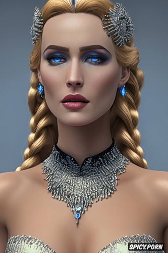 ultra detailed portrait, dragon age, queen anora, ultra realistic