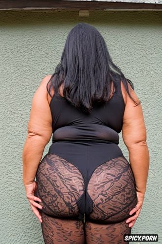 natural light, fat thighs, wrinkly assy, very obese hispanic old milf