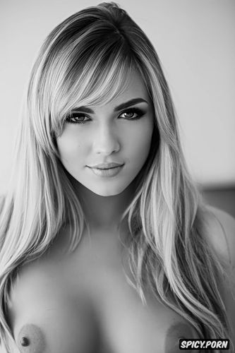 ukraine teen, naked, high detail photo realism, blonde hair