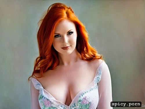woman, small boobs, ginger hair, small, innocent, sweet, cute