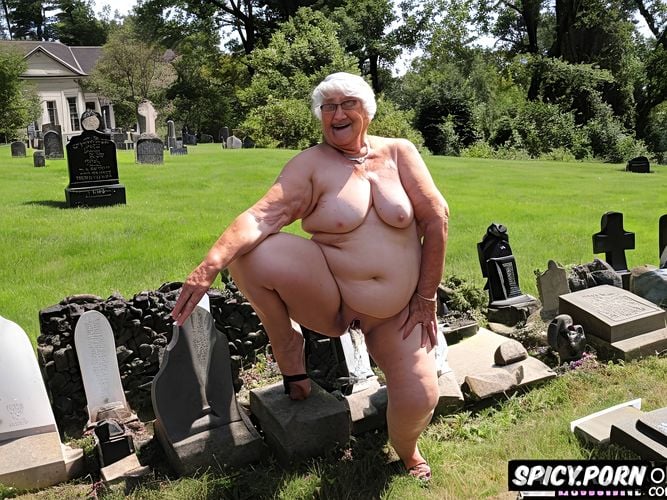 ssbbw granny, very fat granny, showing shaved pussy, legs open