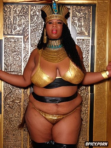 the hieroglyphic ankh pharoahs ebony bbw ssbbw milf granny year old street gang leader wearing a intricate black turban