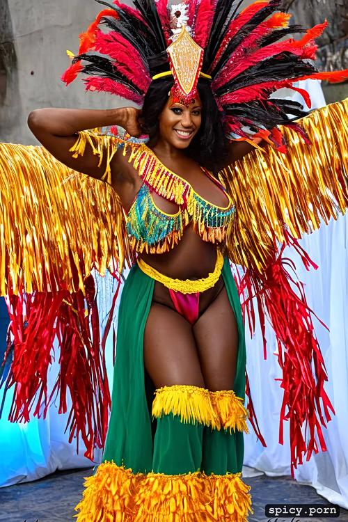 huge natural boobs, 2 arms, 67 yo, beautiful performing carnival dancer