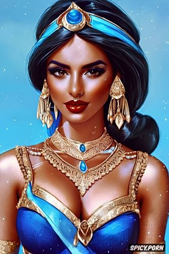 ultra detailed, k shot on canon dslr, princess jasmine aladdin tight outfit beautiful face masterpiece