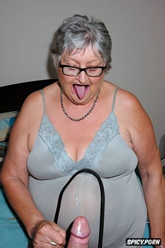 ssbbw, true colors, old nightgown, pale wrinkled skin, old fat grandmothers