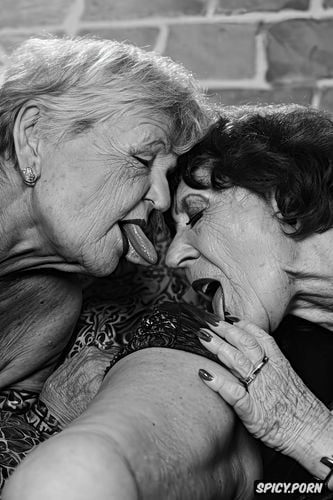 hyperrealistic, masterpiece, old woman licking pussy, point of view